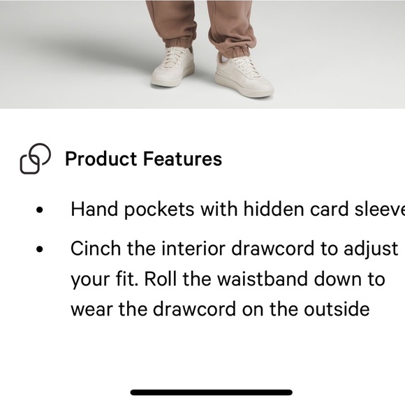 Scuba Midrise Oversized Joggers - Picture 2 of 11